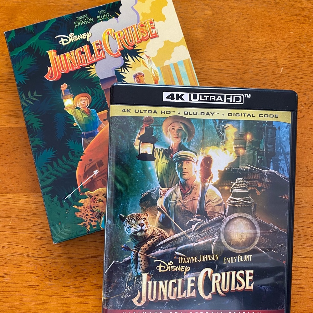 Disney’s the jungle cruise blue ray dvd
